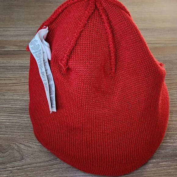 DC Shoes Big Star Red Beanie - Picture 6 of 8